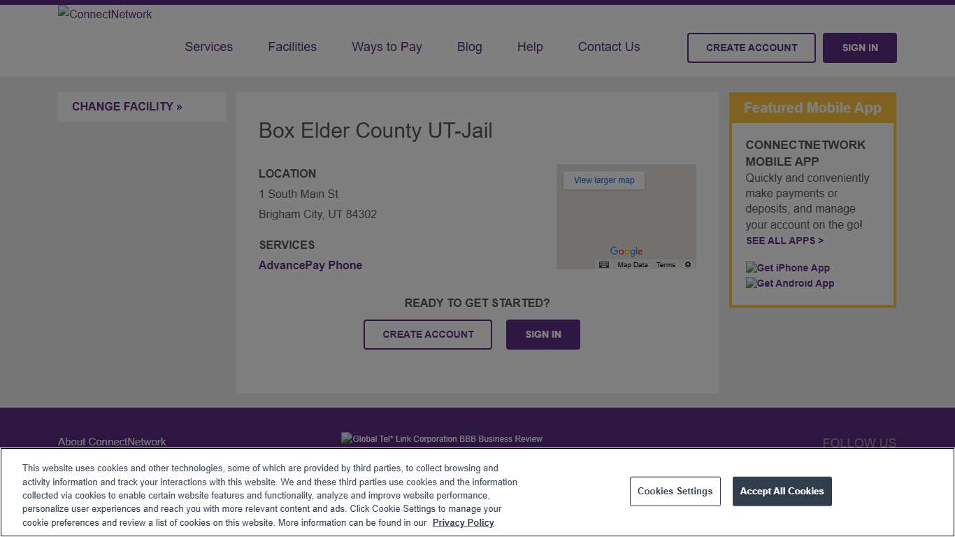 Box Elder County UT-Jail ConnectNetwork